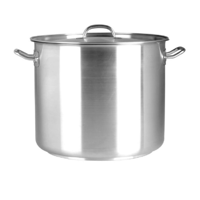 STOCKPOT STAINLESS STEEL WITH LID 50L ELITE “CHEF INOX” [70442] – Port ...