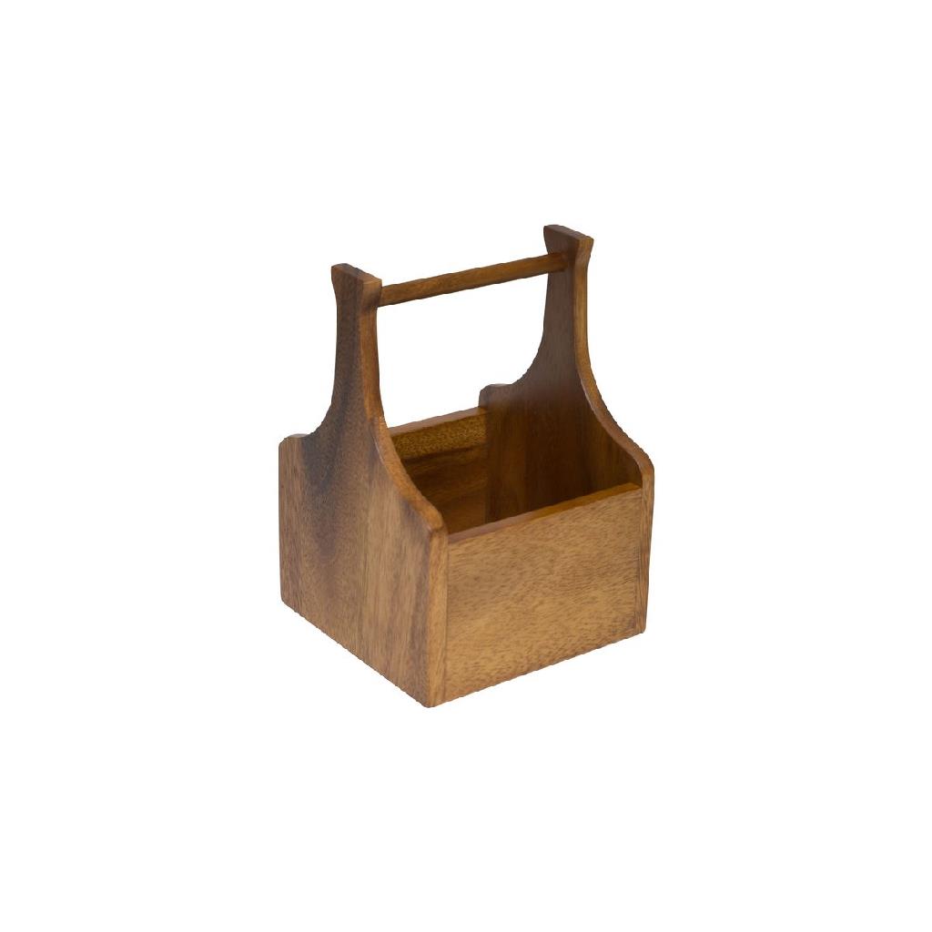 MODA ARTISAN WOODEN CADDY 140X140X200MM [76880]