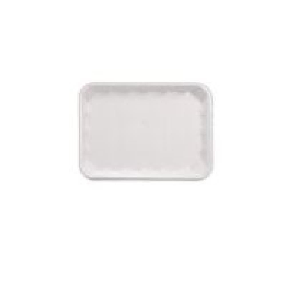 7X5 FOAM TRAY SHALLOW WHITE IKON (8X125)