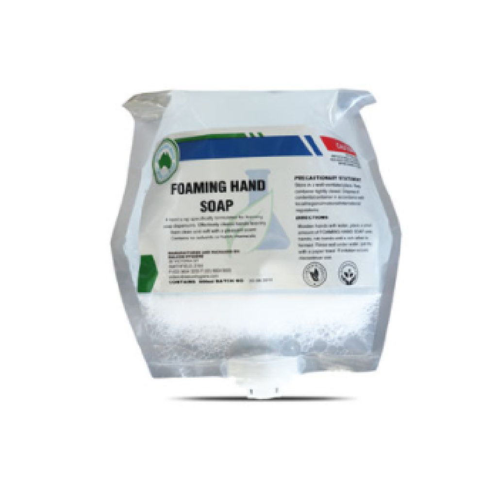 (P) HAND SOAP FOAMING POUCH/POD 800ML DALCON [10 PER CARTON] (ONLY SUITS DISPENSER CODE "DISP-HS FOAM DAL NEW")