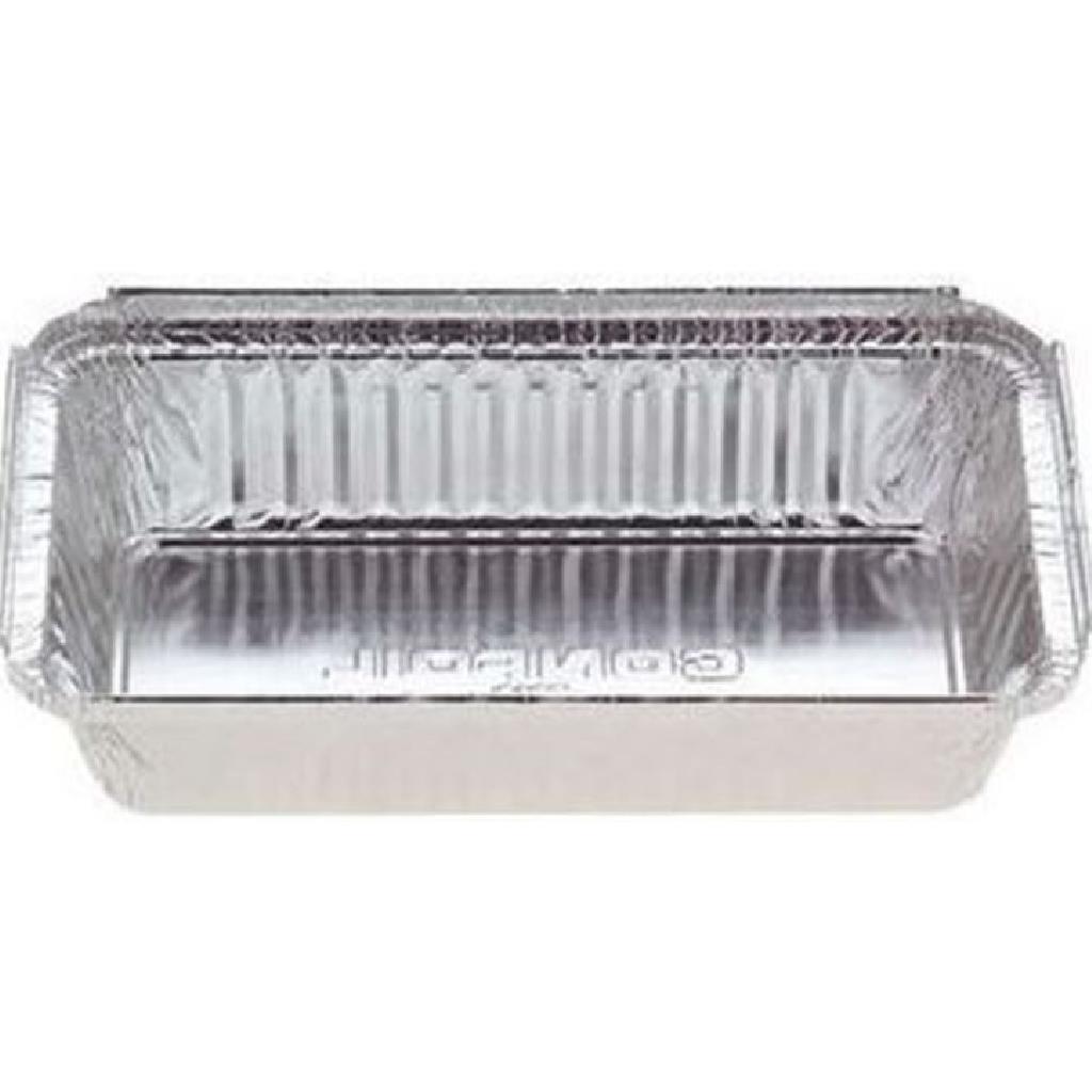 560ML SHALLOW TAKEAWAY TRAY FOILS (184MM X 106MM X 38MM (H)) (500)