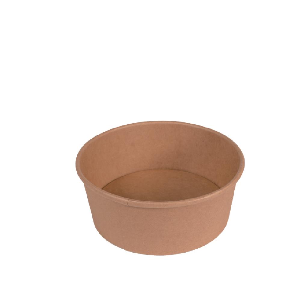 750ML BROWN KRAFT TAKEAWAY SUPA BOWL "PINNACLE" (8X50)