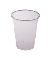 500ML (16OZ) RPET CLEAR PLASTIC CUP ECO+ 98MM [33-EC16CC] (20X50)
