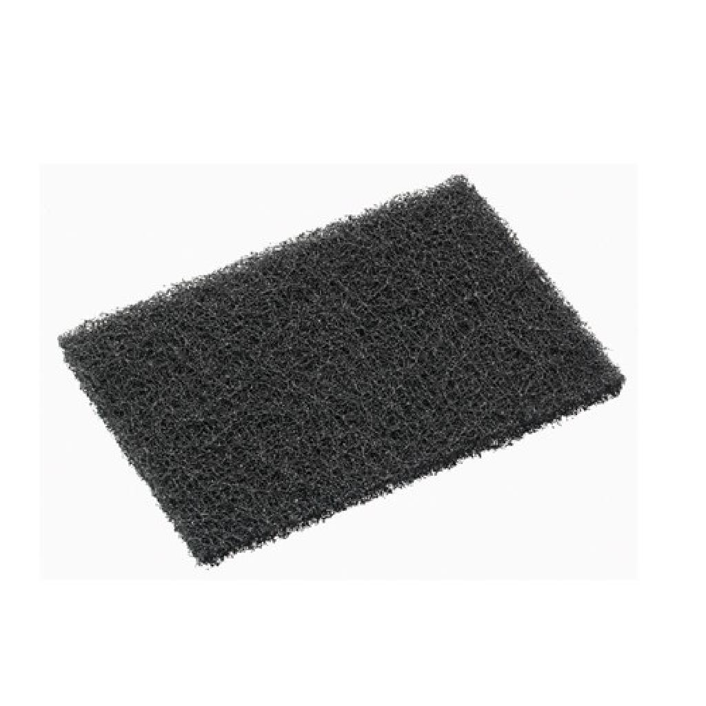 SUPER HEAVY DUTY PAD BLACK NYLON 150X100MM OATES (10) [GP-725]