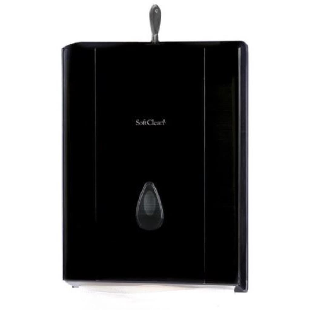 PLASTIC SLIMFOLD HAND TOWEL DISPENSER **BLACK**