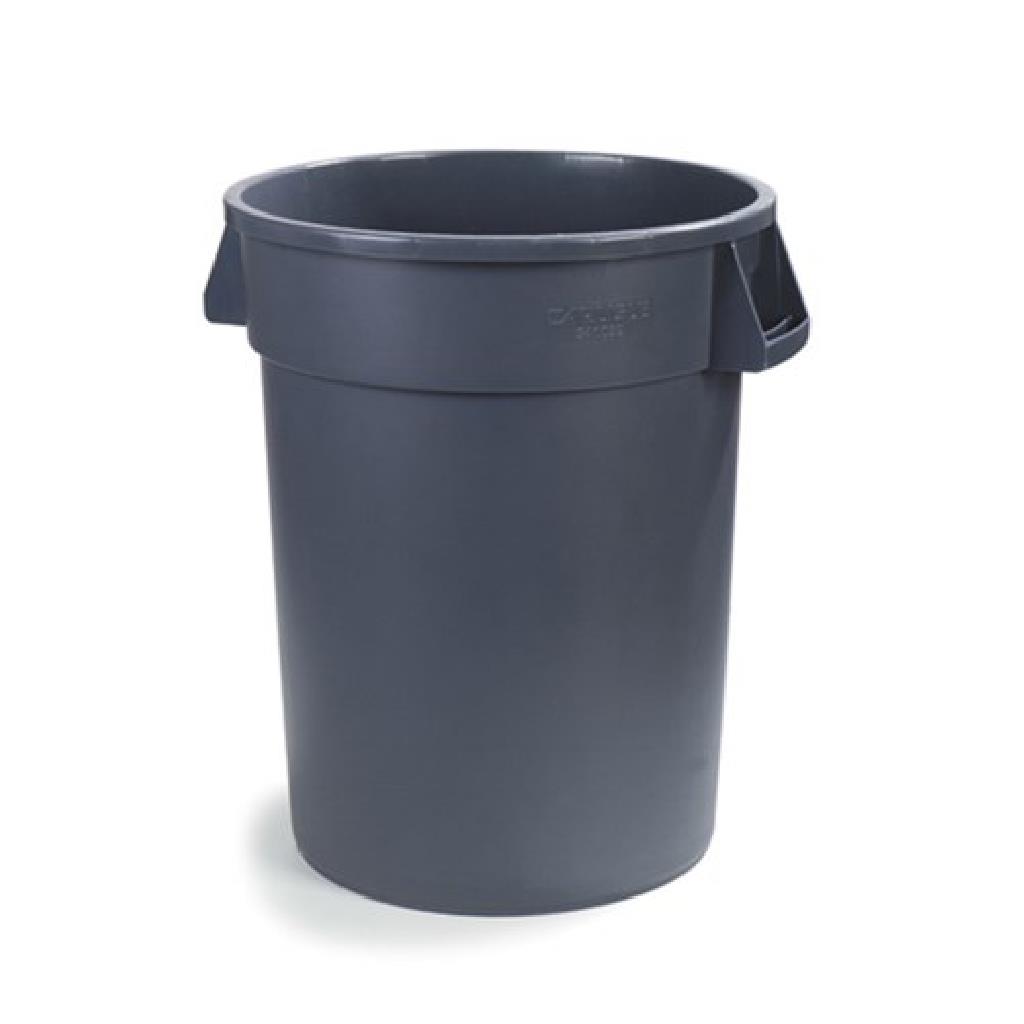 BIN ROUND 76LT GREY P/PROP 584X460MM