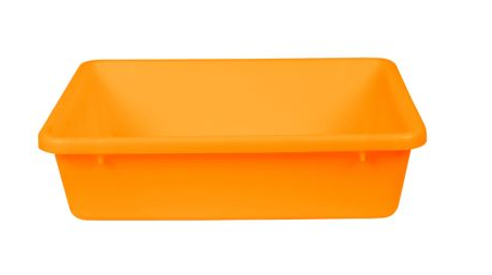 #5 NALLY CRATE ***ORANGE***  22.7L (527X381X140MM)
