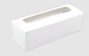 6PK MILKBOARD MACARON BOX & SLEEVE LID CONFETA (100)