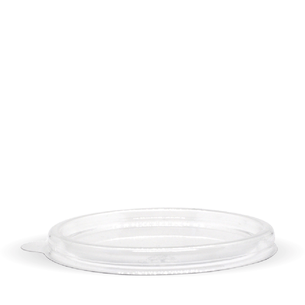PET LID TO SUIT 60ML SUGARCANE SAUCE CUP BIOPAK (20X50)