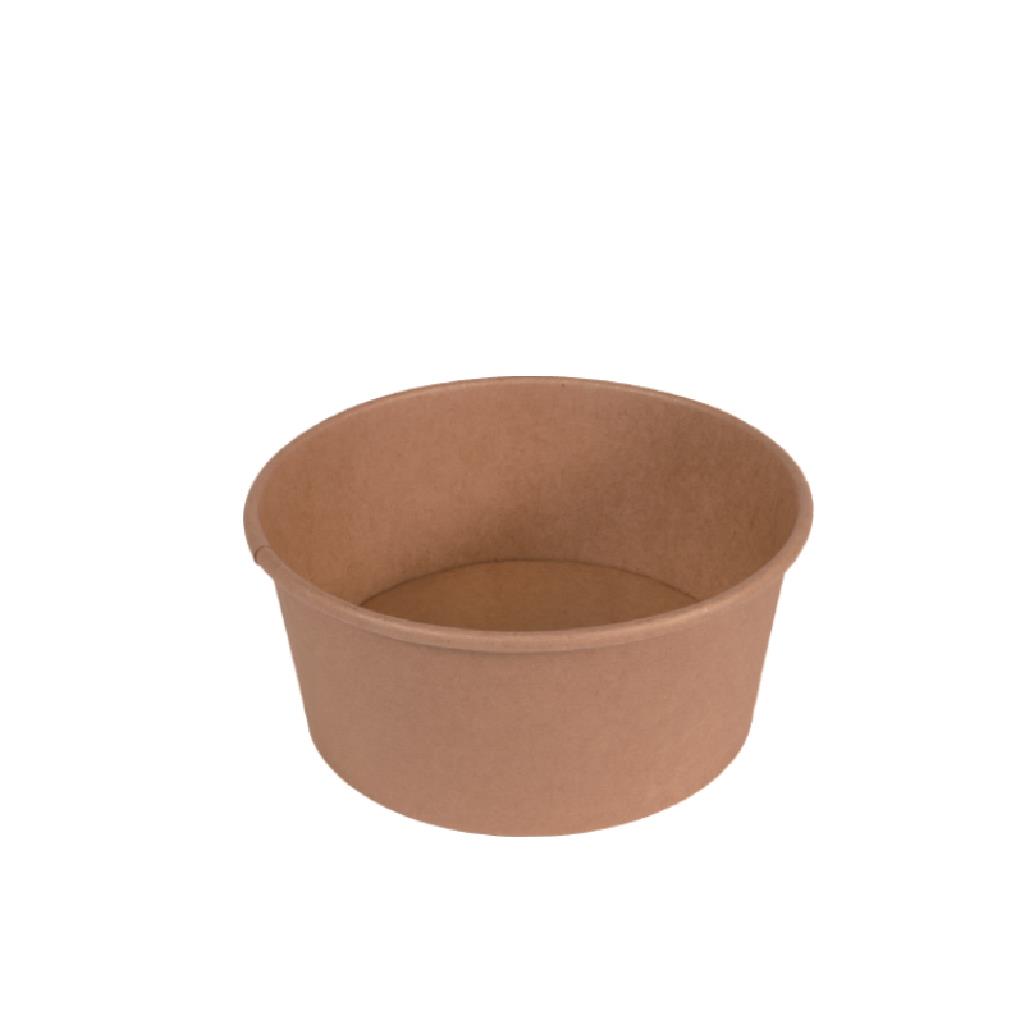 1000ML BROWN KRAFT TAKEAWAY SUPA BOWL "PINNACLE" (8X50)