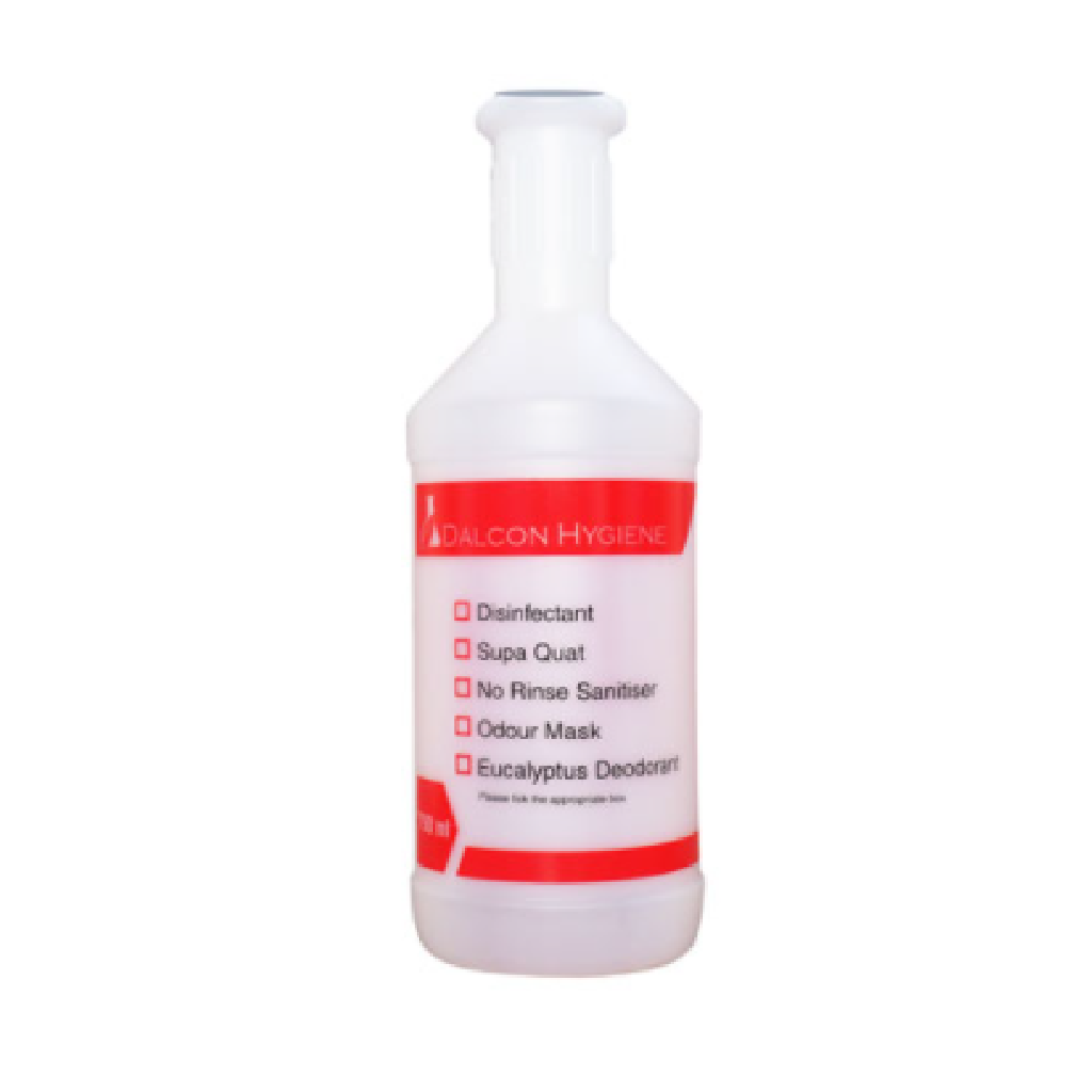 750ML SPRAY BOTTLE & TRIGGER (PRINTED) RED DALCON