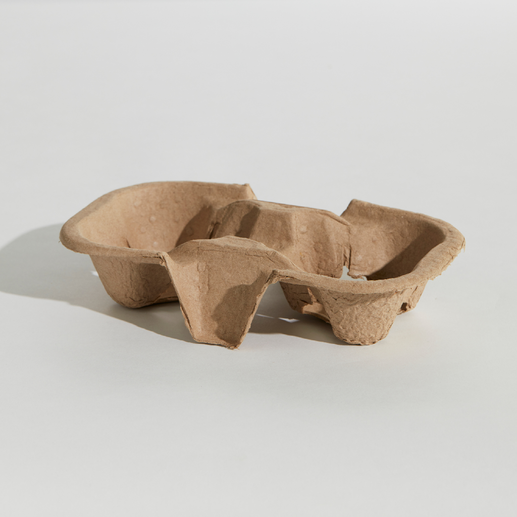 2 CUP CARRY TRAYS EGG STYLE (4X100)