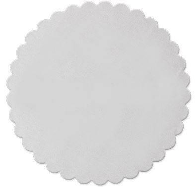 6.5" GREASEPROOF DOYLEY SCALLOPED EDGE ***CONFETA*** (1000)