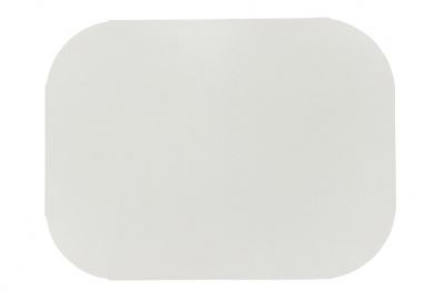 BOARD LID RECTANGULAR TO SUIT FOIL MEAL TRAYS MRE519/521 [MAIN MEAL] (330)