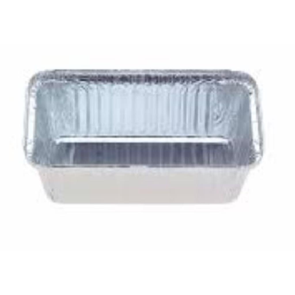 840ML MEDIUM OBLONG TAKEAWAY TRAY FOILS (184MM X 106MM X 57MM (H)) (500)