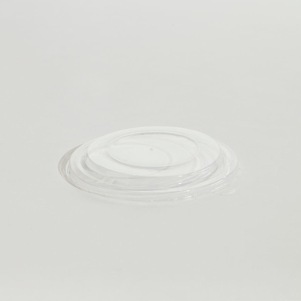 150MM PET (COLD ONLY) CLEAR ***LID*** PINNACLE TO SUIT 500/750/1000ML SUPA BOWL (8X50)