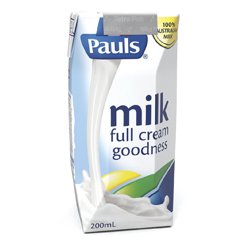 PAULS UHT MILK 200MLX24