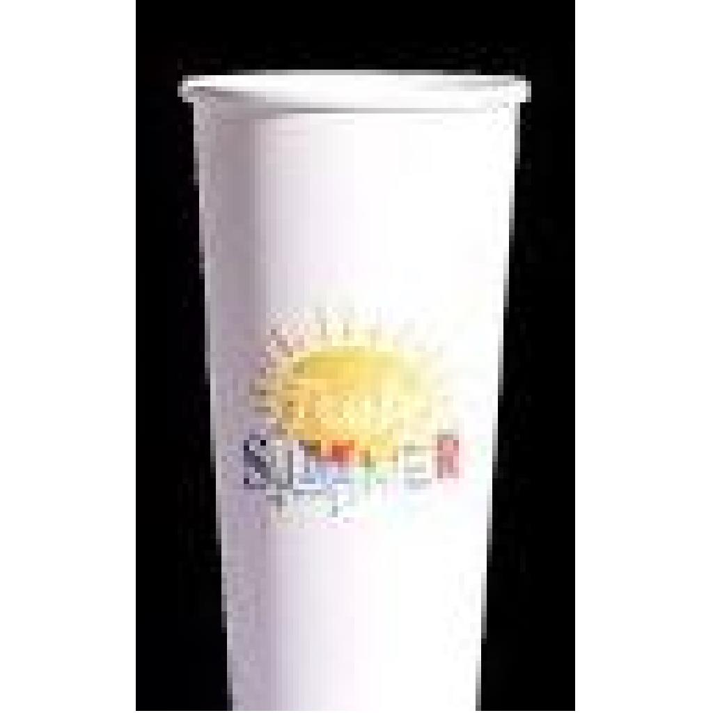 16OZ MILKSHAKE/COLD CUP PAPER "TRULY SUMMER" TRULY ECO AQUEOUS PINNACLE (20X50)