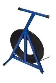 STATIONARY STRAP DISPENSER FOR USE WITH RIBBON-WOUND STEEL STRAPPING - SUITS 19MM