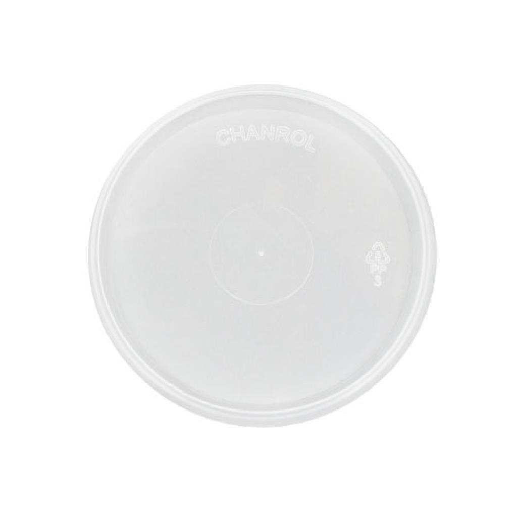 95MM ROUND PP TAMPER EVIDENT ****LID**** SUITS 210/280/365/520ML"CHANROL" (500)