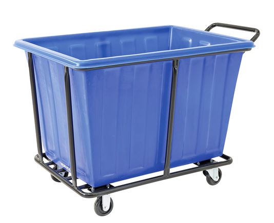 DUROLLA TROLLEY WITH BLUE 280L PLASTIC TUB