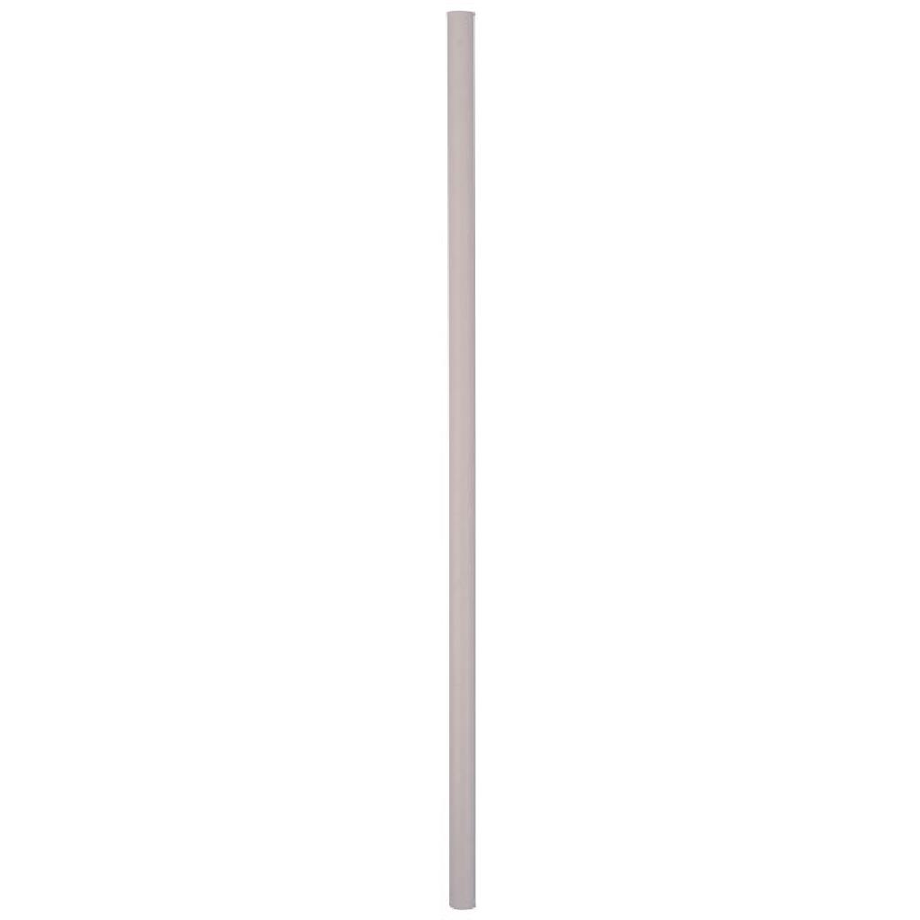 REGULAR PAPER STRAWS ***WHITE*** (10X250)
