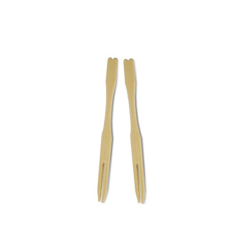 BAMBOO COCKTAIL/OYSTER FORKS "GREENMARK" [BF90] (100 X 100)