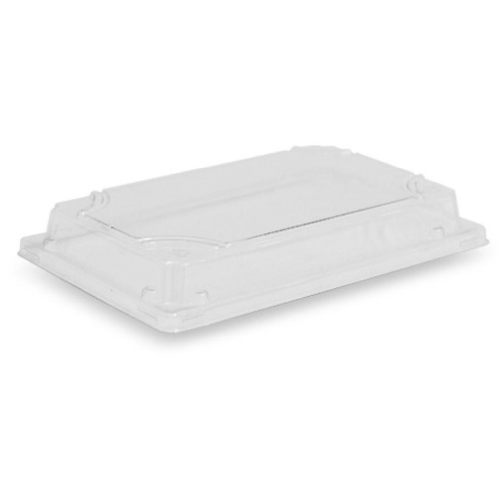 PET LID TO SUIT LARGE SUSHI TRAY (600 / CARTON)