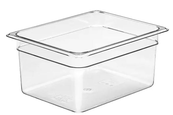 *SPECIAL ORDER* CAMBRO GN 1/2 FOOD PAN 150MM 8.9L CLEAR