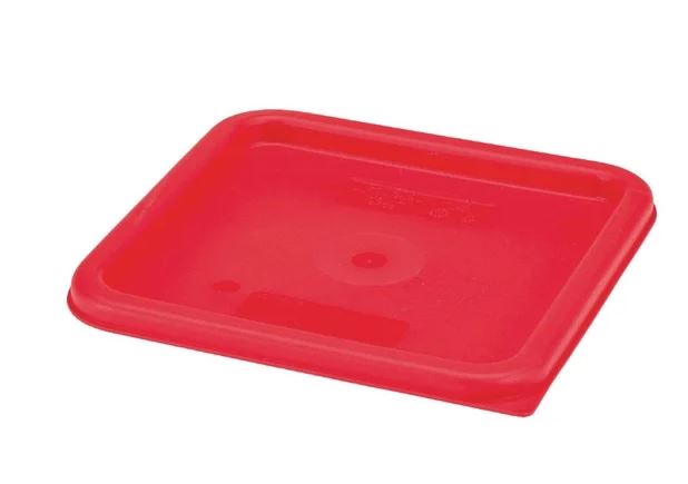 CAMBRO CAMSQUARE FOOD STORAGE CONTAINER LID *RED* SUITS 5.7 & 7.6L LIDS