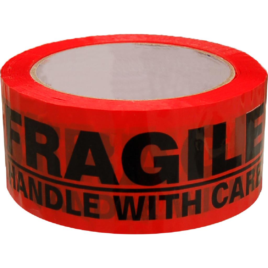 50MMX75M ORANGE FRAGILE TAPE