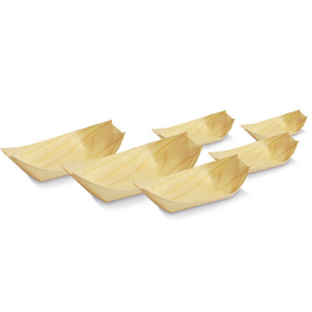 PINE BOATS MEDIUM 135X85MM GREENMARK [PB6] (50)