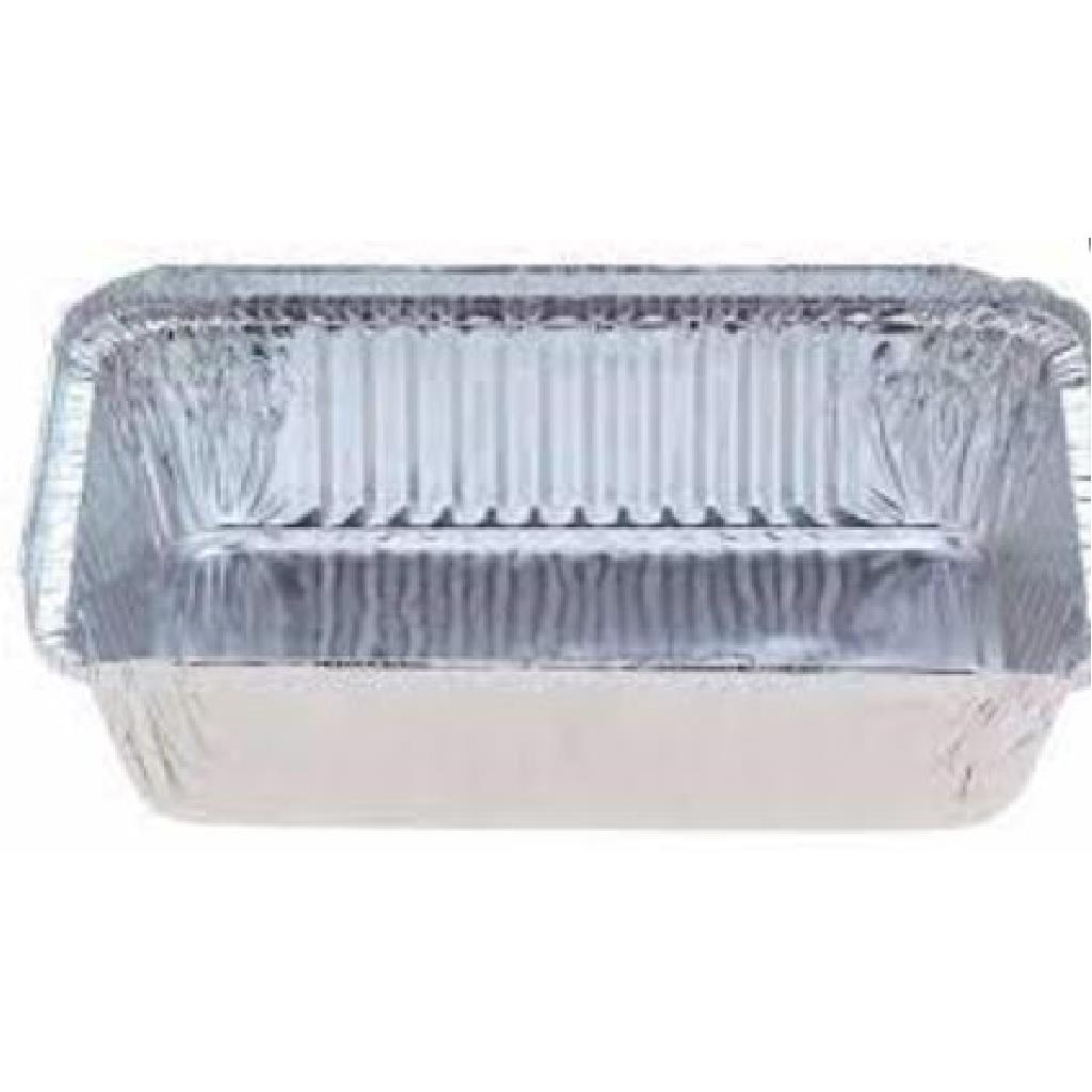 1100ML MEDIUM OBLONG TAKEAWAY TRAY FOILS (220MM X 154MM X 46MM (H)) (500)