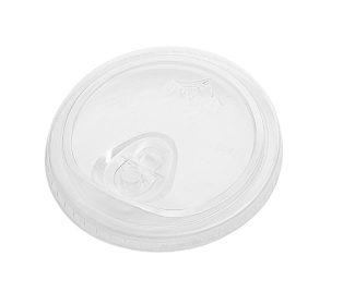 ***LID*** CLEAR SIP & STRAWLESS TO SUIT TRULY SUMMER CUPS 12/16/22OZ MILKSHAKE/COLD CUP PINNACLE 90MM (10X100) [LIDSIPCL]