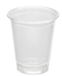 245ML (8OZ) RPET CLEAR PLASTIC CUP ECO+ CLARITY [33-EC08CC] MARINUCCI 78MM (20X50)