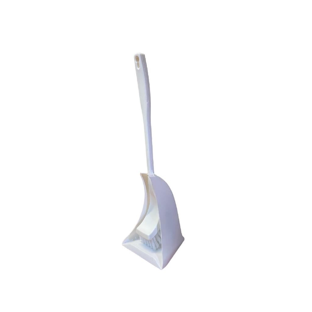 TOILET BRUSH TIDY SET WHITE EDCO (10205)