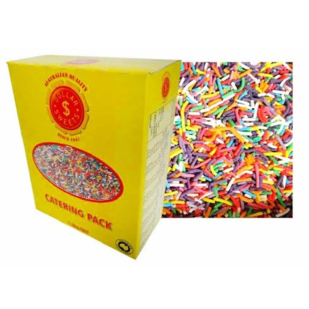 RAINBOW CAKE TOPPINGS "GO BAKE" 1KG
