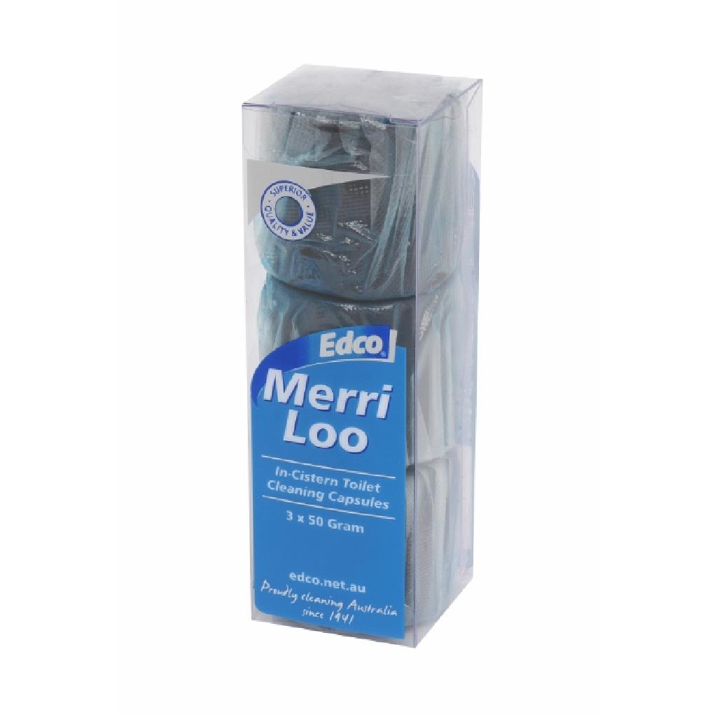 EDCO MERRILOO IN-CISTERN CLEANER TABLET/CAPSULE (3PK) [56400]