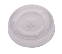 SMALL ***FLAT*** LID X SLOT RPET TO SUIT RPET 285ML & 300ML/10OZ 78MM ANCHOR BETAECO (20X50)