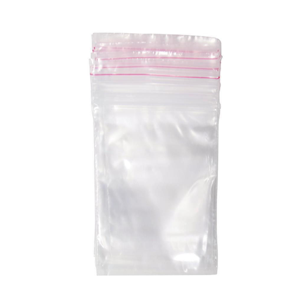 RESEALABLE BAG75X50MM (10X100)