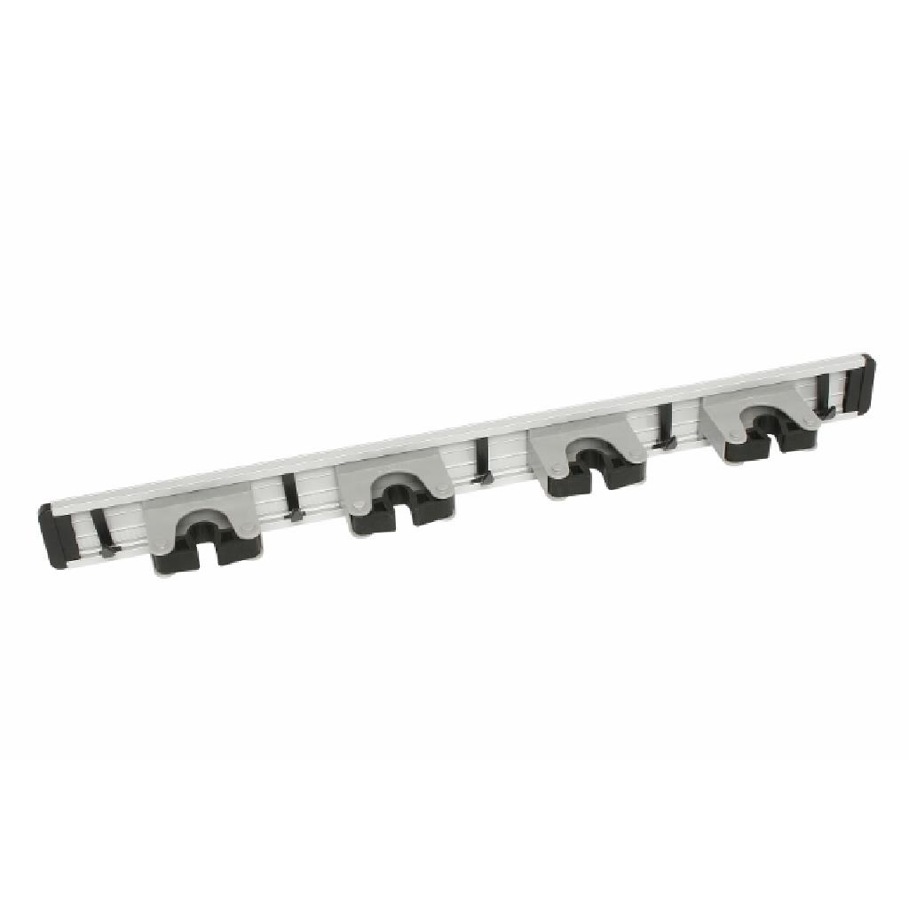 UNIVERSAL BROOM/MOP HOLDER (4 HOOKS)