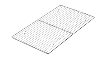 CATERCHEF STAINLESS STEEL GRID - W/LEGS | 450X250MM (12/24) [51633]