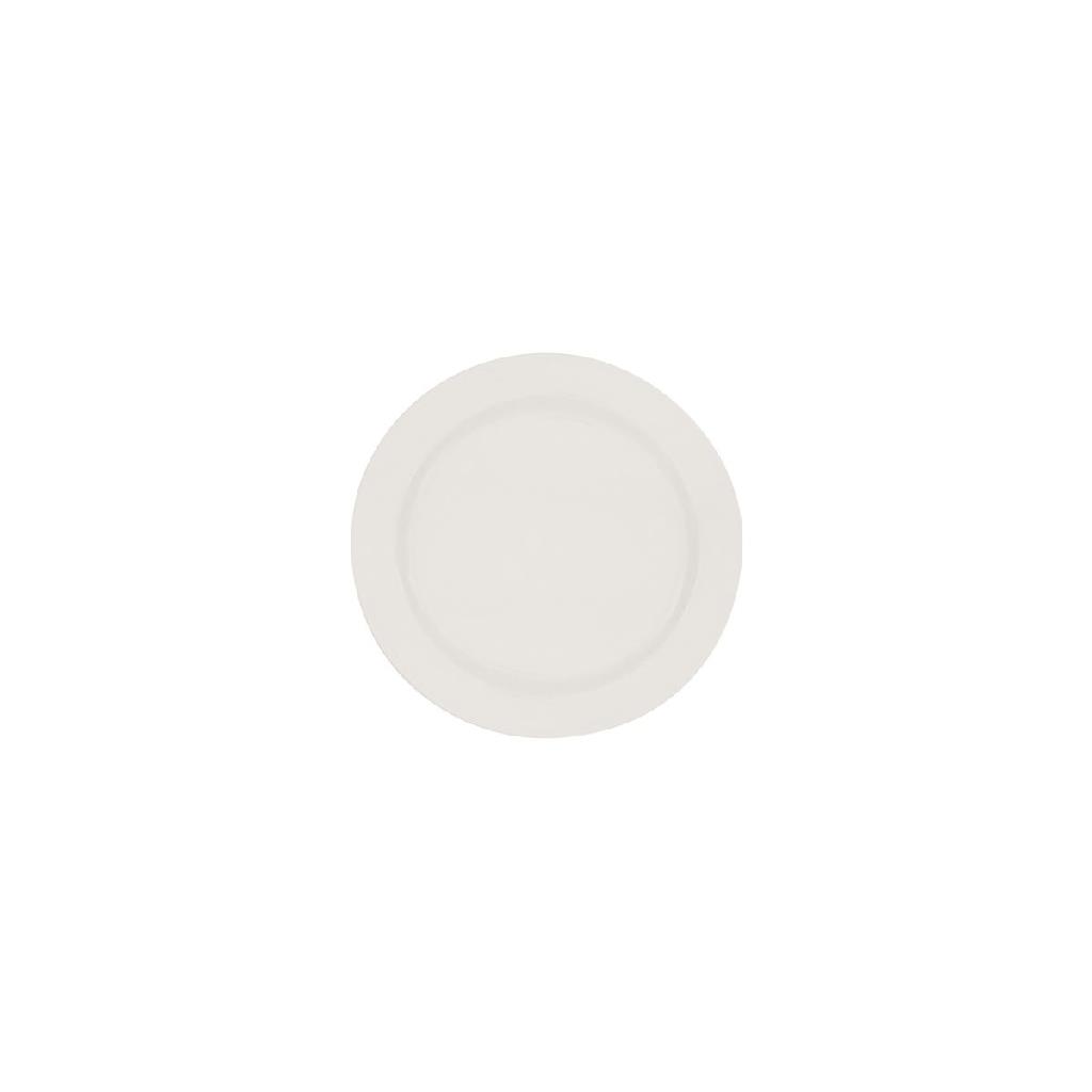 NARROW RIM BASIC WHITE PLATE 180MM (24) [982607]