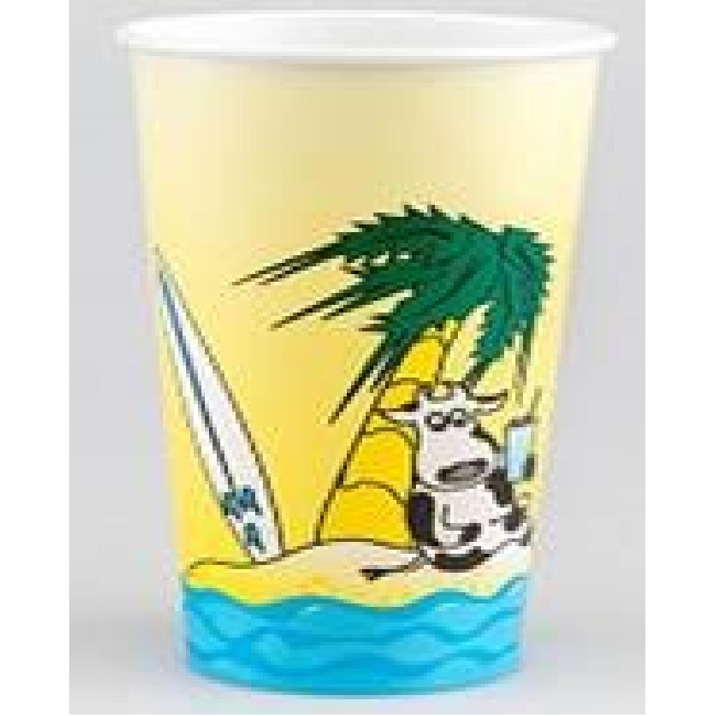 (P) 16OZ MILKSHAKE CUPS BEACH COW [CCG4BC16] (20X50)
