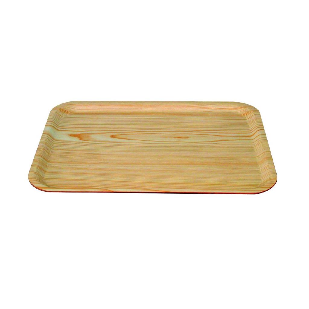 550X400MM TRAY SERVICE - WOOD