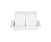 AFC SQ PEPPER SHAKER - 38X38X54MM "WHITE" (12) [B5035]