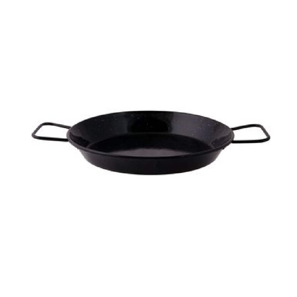 ENAMELLED STEEL PAELLA PAN FOR OVEN AND SERVING 260MM [P995-026]