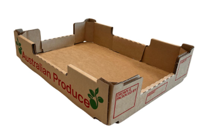 PRODUCE TRAY PRINTED CARDBOARD 8-10KG (T5) 50PKT