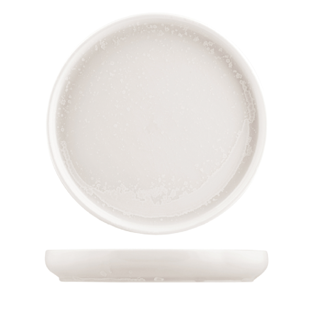 260MM MODA PORCELAIN SNOW ROUND STACKABLE PLATE [926526]