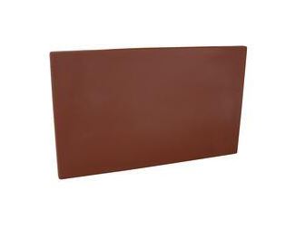CUTTING BOARD-PE | 205X300X13MM BROWN [48015-BN]